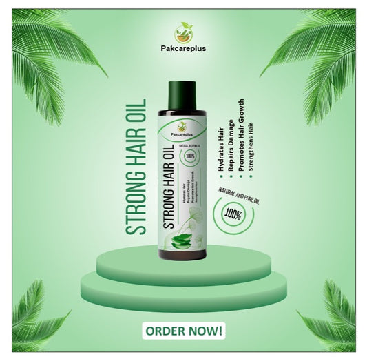 Hair Strong - The Multivitamin Oil For All Types Of Hairs - For  Both Man & woman - 200 ML