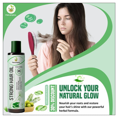 Hair Strong - The Multivitamin Oil For All Types Of Hairs - For  Both Man & woman - 200 ML